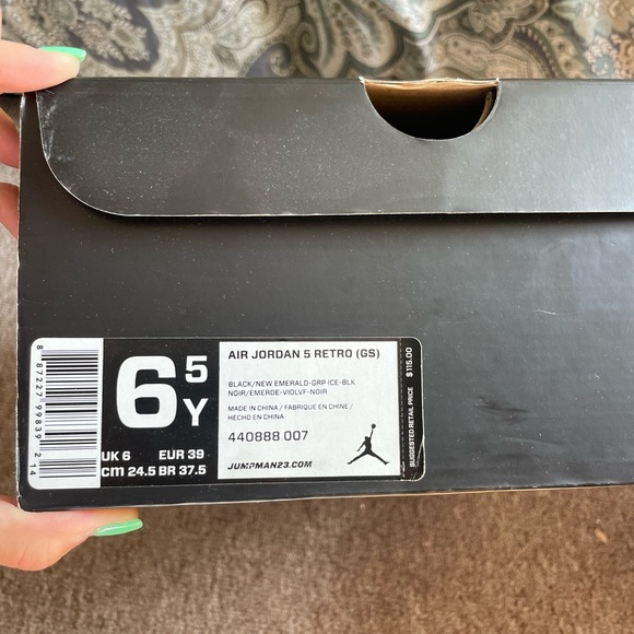 air jordan 5 retro black grape - Picture 2 of 7